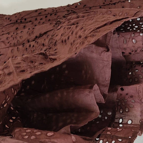 Bishop + Young Lace Ruffle Mini Skirt NWT - Picture 5 of 11